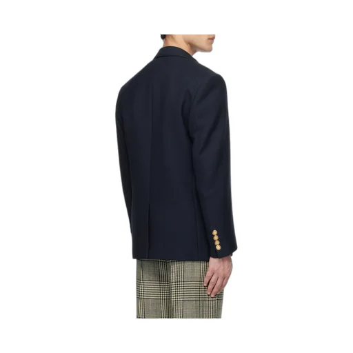 Double-Breasted Double Wool Jacket