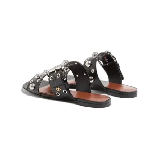 NellcÔTe Eyelet Detailed Buckled Sandals