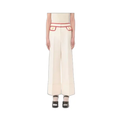 Crepe Couture Wide Leg Pants