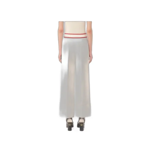 Crepe Couture Wide Leg Pants