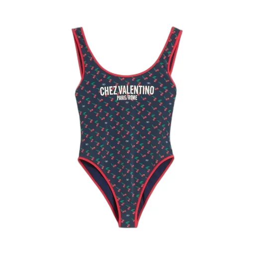 Cherry-Print Swimsuit