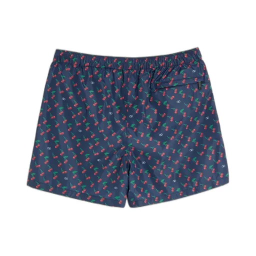 Nylon Swimsuit With Cherryfic Print