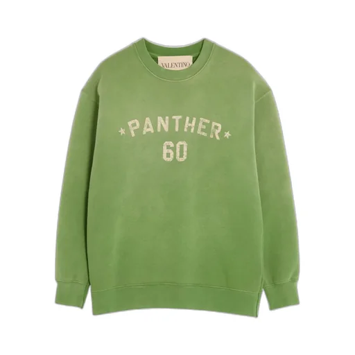 Logo Embroidered Crewneck Sweatshirt
