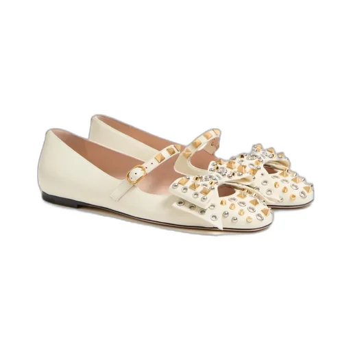 Mary-Jane Bowow Ballerina With Studs
