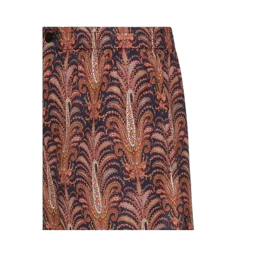 All-Over Patterned Bermuda Shorts