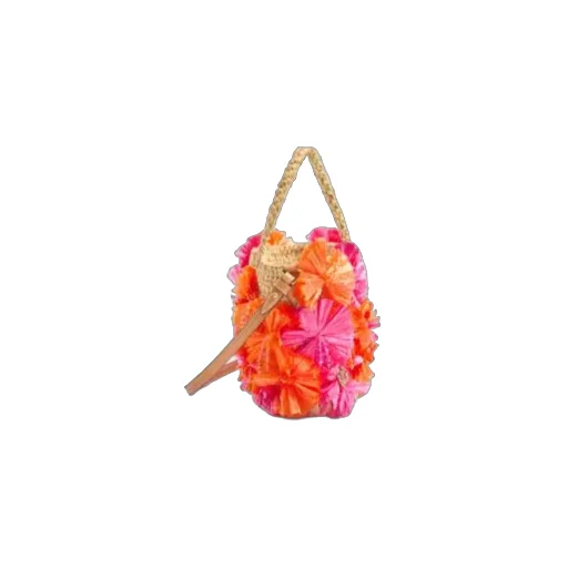 Vlogo Plaque Floral Embellished Tote Bag