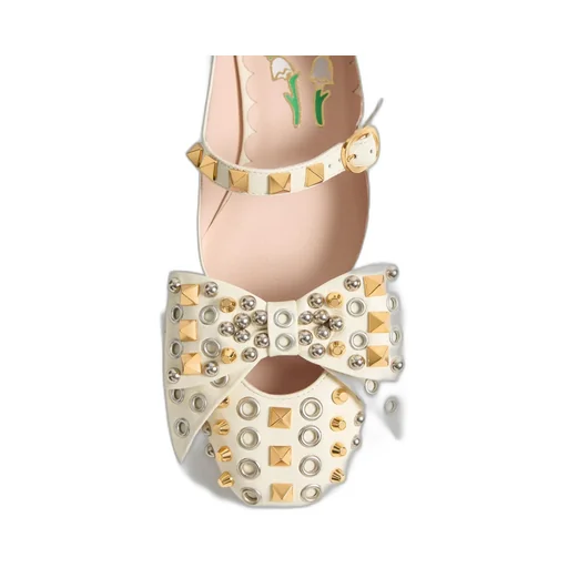 Mary-Jane Bowow Ballerina With Studs