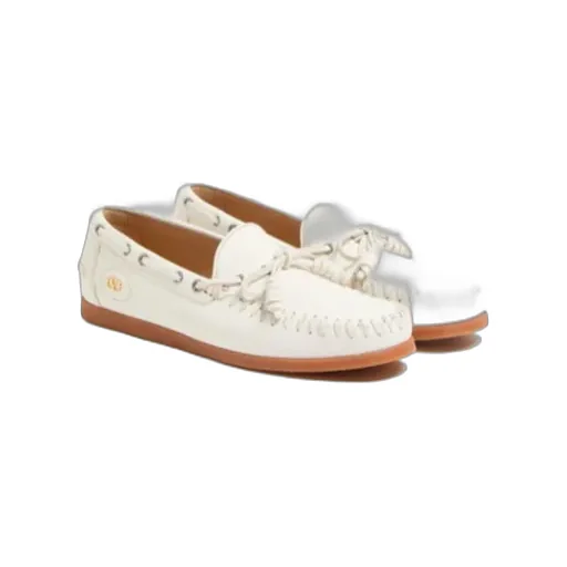 Palm Avenue Bow Detailed Loafers