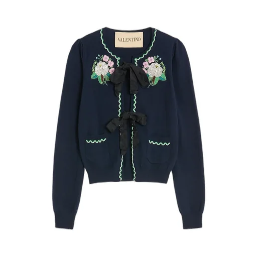 Embroidered Cardigan
