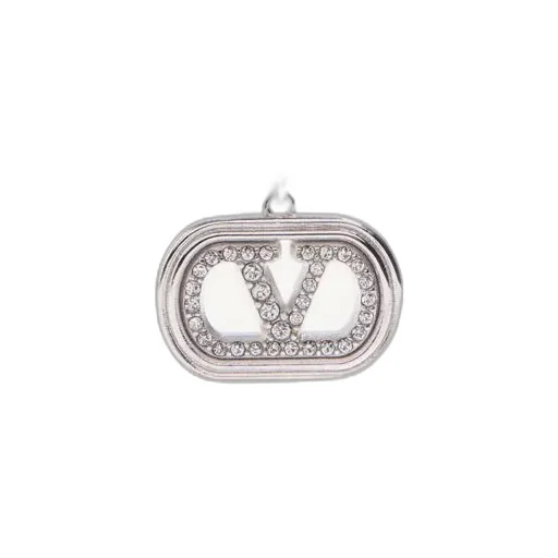 Vlogo Signature Metal Necklace With Pearls And Swarovski® Crystals