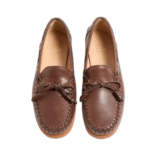 Palm Avenue Bow Detailed Loafers