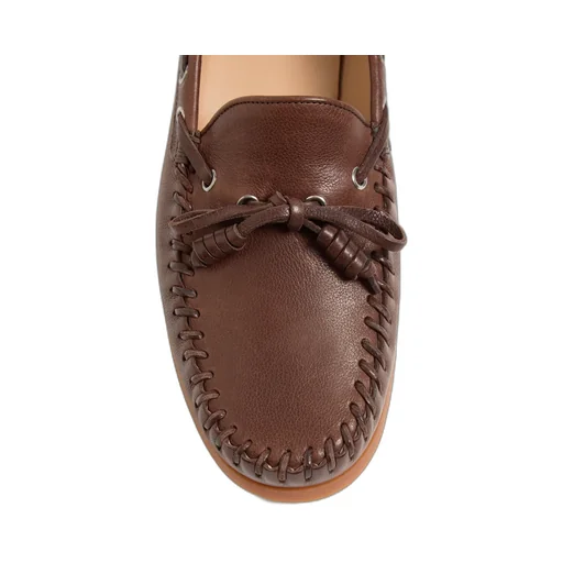 Palm Avenue Bow Detailed Loafers