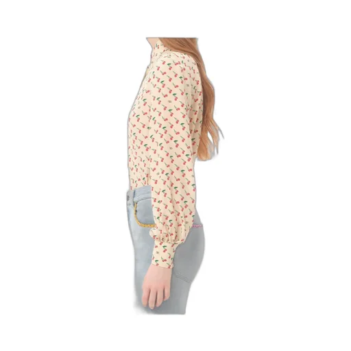 Cherryfic Printed Long-Sleeved Shirt