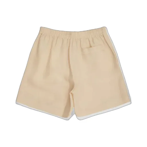 Elastic-Waistband Side-Stripe Shorts