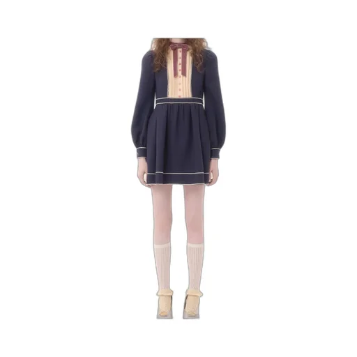 Crepe Couture Short Dress