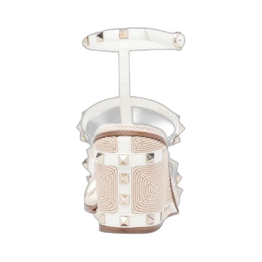 85Mm Rockstud Wedge Sandals
