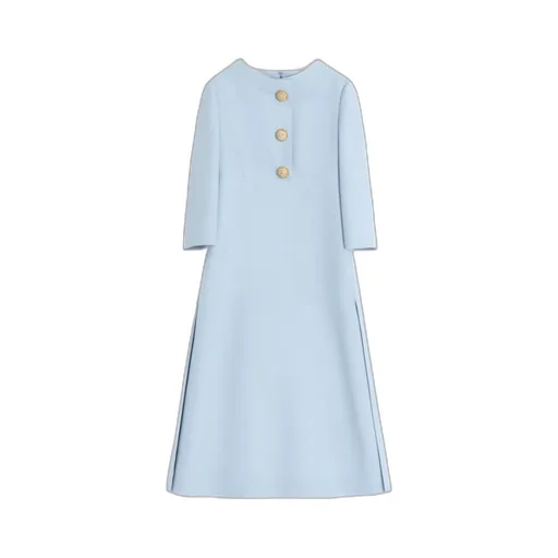 Crepe Couture Midi Dress