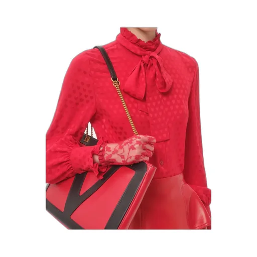 Cour De Coeur Pussy-Bow Shirt