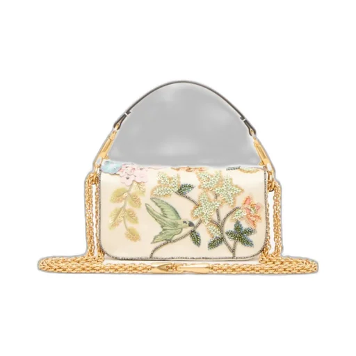 Locò Small Embroidered Shoulder Bag