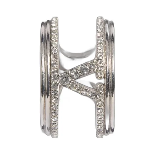 Ovalette Metal And Swarovski® Crystal Ring