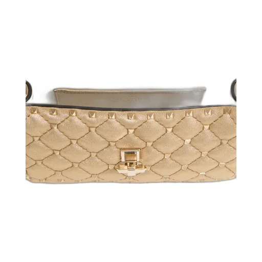 Garavani Rockstud Spike Chain-Link Small Shoulder Bag