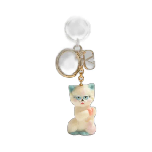 Le Chat De La Maison Key Ring