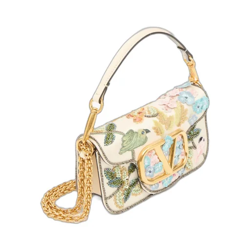 Locò Small Embroidered Shoulder Bag