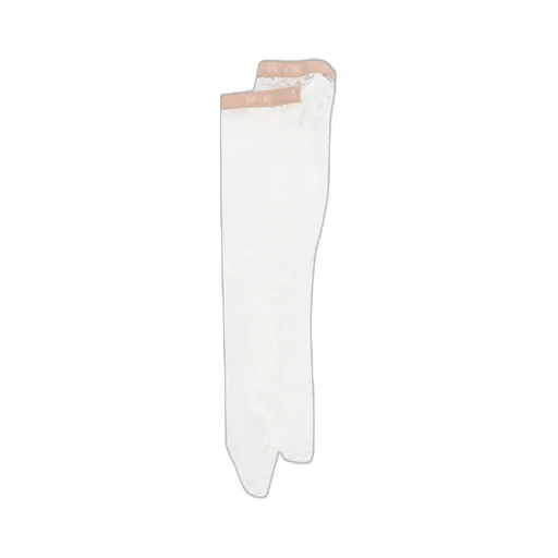 Logo Band Lace Detailed Socks