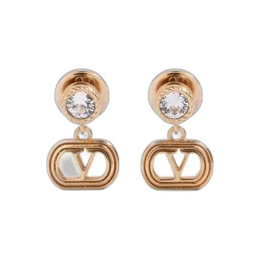 Vlogo Signature Embellished Earrings