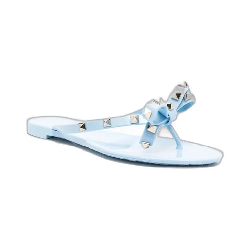 Rockstud Bow Detailed Sandals