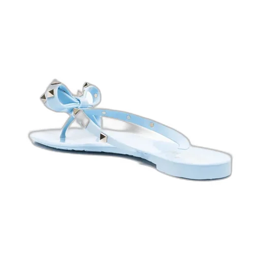 Rockstud Bow Detailed Sandals