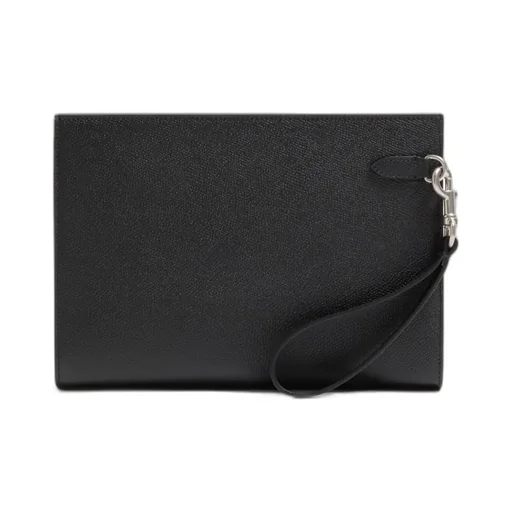 Vlogo Signature Grainy Calfskin Pouch