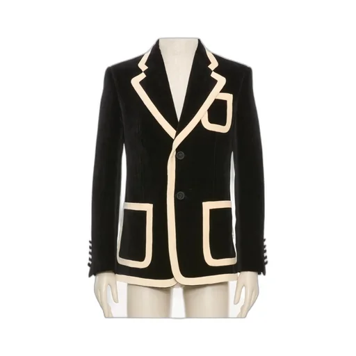Long-Sleeved Suit Jacket