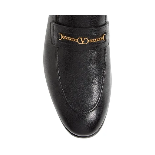 Vlogo Signature Round-Toe Loafers