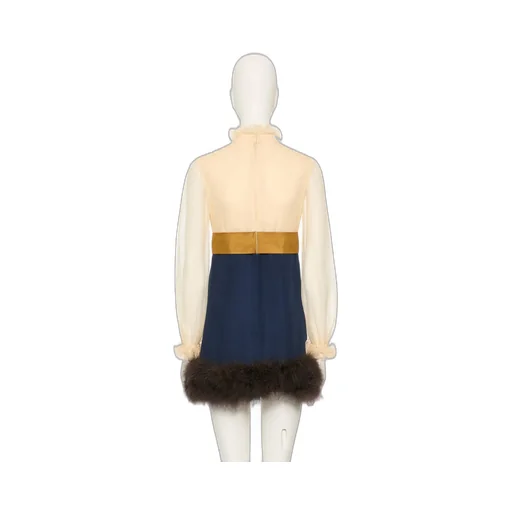Bow Detailed Mini Dress