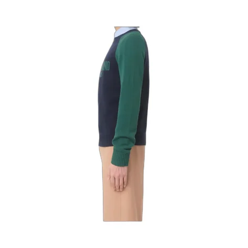 Logo Intarsia Crewneck Jumper