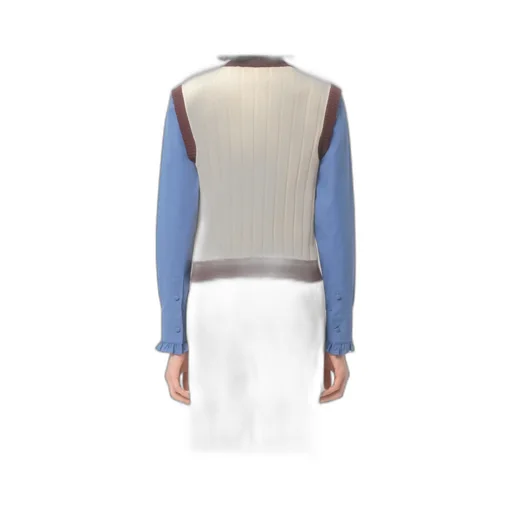 V-Neck Sleeveless Knitted Vest