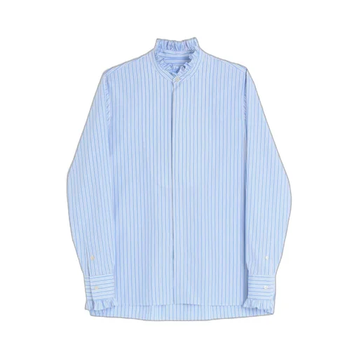 Striped Button-Up Shirt