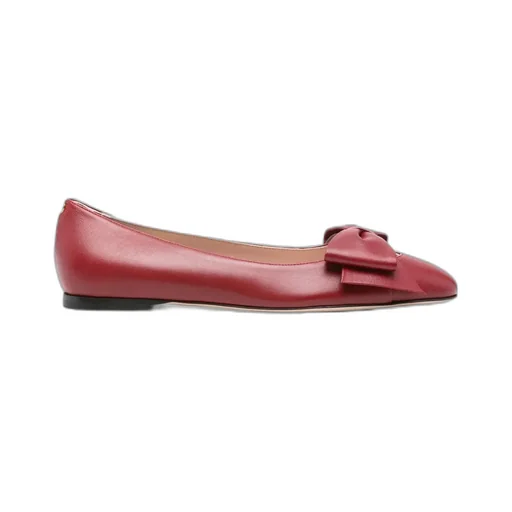 Bow-Detail Ballet Flats