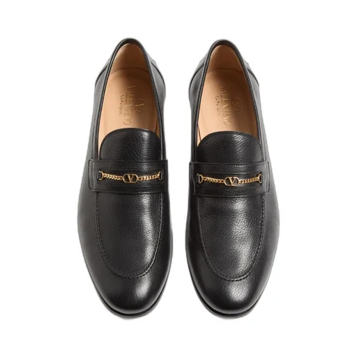 Vlogo Signature Round-Toe Loafers