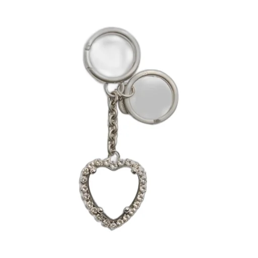 Coeur Hyperbole Bag Charm With Key Chain