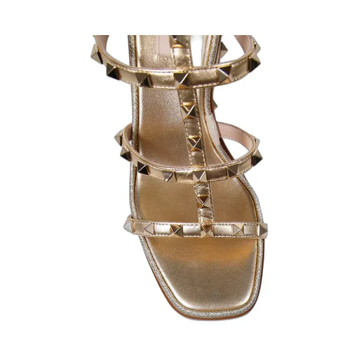 80Mm Studded Wedge-Heel Sandals