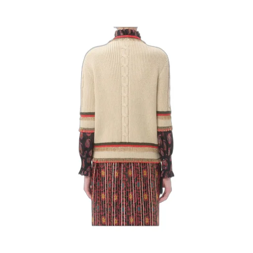 Embroidered Wool Cardigan