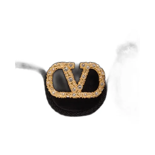 Locò Velvet Foldover Top Clutch Bag