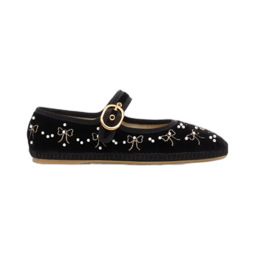 Bow Detailed Flat Shoes