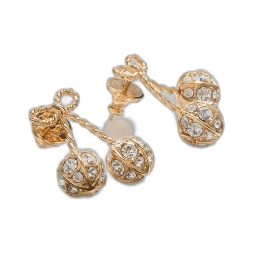 Cherryfic Vlogo Signature Embellished Earrings