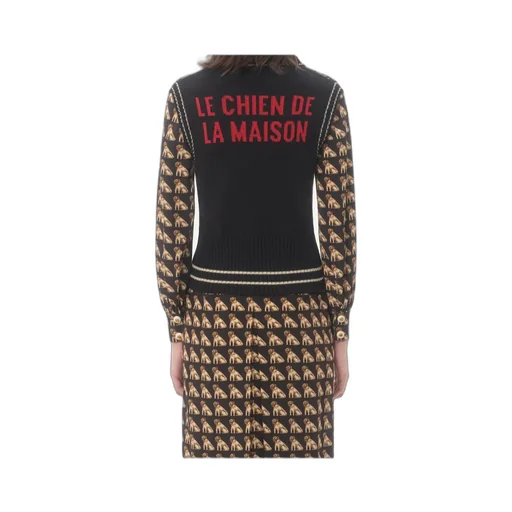 Petit Charles Jacquard Wool Gilet