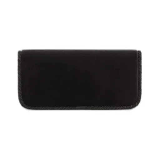 Locò Velvet Foldover Top Clutch Bag