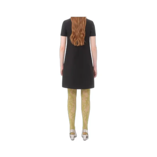 Crepe Couture Short Dress