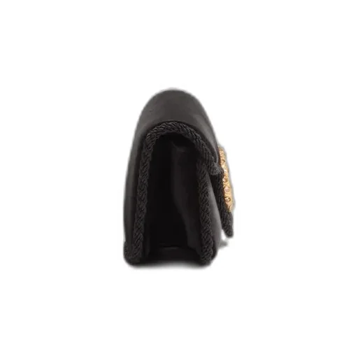 Locò Velvet Foldover Top Clutch Bag